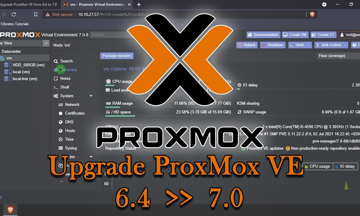 Atualizar Proxmox